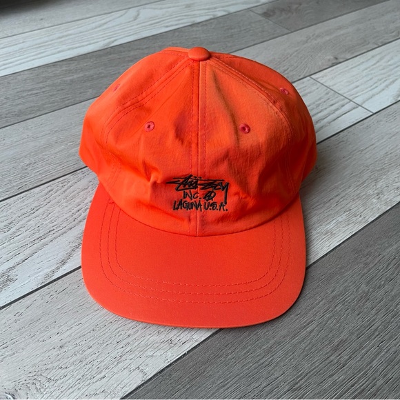 Stussy Laguna Vibrant Orange Hat - Picture 2 of 7